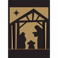 Flag Dapp Custom Nativity Polystr Garden