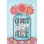 2pk -Flag Print Lg Mason Jar-christ Is The - (Pack of 2) 2pk -Flag Print Lg Mason Jar-christ Is The - (Pack of 2)