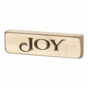 Sign tabletop Ant. White Joy 6 Wood - (Pack of 4)