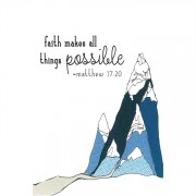 Bookmark Itty Bitty Blessings Faith Makes All Things Possible 24 Pk
