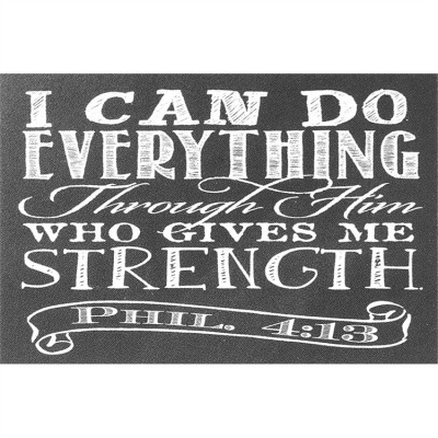 Bookmark Bitty Blessings I Can Do Everything Philippians 4:8, 24 Pk - 603799104357 - IBB-23