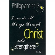Bookmark Itty Bitty Blessings I Can Do All Things 24 Pk