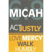 Bookmark Itty Bitty Blessings Act, Love, Walk Micah 6:8, 24 Pk