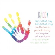 24pk -Itty Bitty Blessings Daddy Hands That Play - (Pack of 24))
