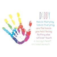 24pk -Itty Bitty Blessings Daddy Hands That Play - (Pack of 24))