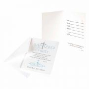 Cards Invt Baptized Acts 2:38 Paper - (Pack of 3)