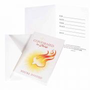 Cards Invt Confirmation Jn.8:12 Paper - (Pack of 3)