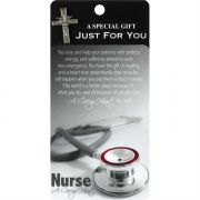 Bookmarks Pocket Card Lapel Pins Nurse (Pack of 6)