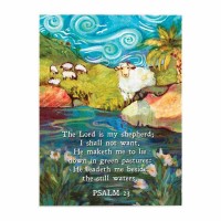 6pk -Magnet Psalm 23 Mdf 3x4 - (Pack of 6) 6pk -Magnet Psalm 23 Mdf 3x4 - (Pack of 6)