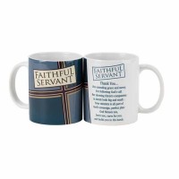 2pk -Mug Faithful Servant-Thank You Crmic - (Pack of 2)