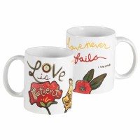 2pk -Mug Love Patient/kind 1 Cor.13:4-8 Crimc - (Pack of 2) 2pk -Mug Love Patient/kind 1 Cor.13:4-8 Crimc - (Pack of 2)