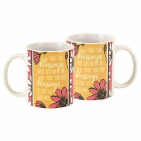 Mug Count Your Blessings Wht Ceramic 11oz