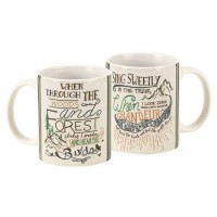 Mug When Thru The Woods Wht Crmic 11oz