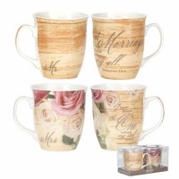2pk -Mug Mr & Mrs Let Marriage Be-i Have - (Pack of 2)