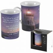 Mug The Lord Is My Light Ps.27:1 China - (Pack of 2)