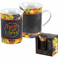 2pk -Mug The Fruit Of The Spirit China 12 Oz - (Pack of 2)
