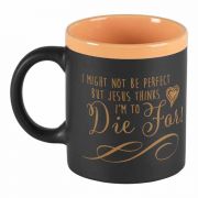 Mug I Might Not Be Perfect Crmic 11 Oz - (Pack of 2)