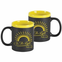 2pk -Mug-be The Light Matt.5:16 Stoneware 11 Oz - (Pack of 2)
