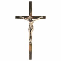 2pk -Cross Wall Bronze Metal 8 Inches - (Pack of 2) 2pk -Cross Wall Bronze Metal 8 Inches - (Pack of 2)