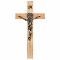 Cross Wall Wood/natural 10 Inches Cross Wall Wood/natural 10 Inches