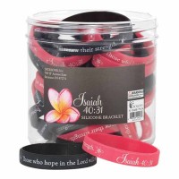 24pk -Bracelet Silicone Those Who Hope 7/16 24/tub - (Pack of 24))