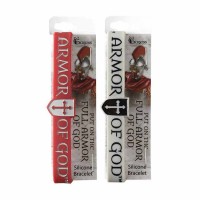 6pk -Bracelet Full Armor Of God Siicn 7/16 Inches - (Pack of 6)