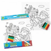 4pk -Art Board Noah's Ark Canvas 10x10 - (Pack of 4)