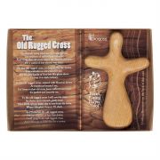 Tabletop Cross Palm Old Rugged Tabletop Cross Wood 4.75x3.5