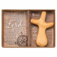 3pk -Wood The Cross One Hand Prayer Jer. 29:11 - (Pack of 3)