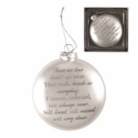 Ornament Those We Love Gls 4 Inches