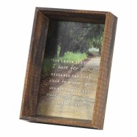 2pk -Photo Frame Tabletop For I Know Jer29:11 Mdf (v) - (Pack of 2) 2pk -Photo Frame Tabletop For I Know Jer29:11 Mdf (v) - (Pack of 2)