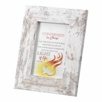 2pk -Photo Frame Tabletop Conf Jn 8:12 Mdf/paper 4x6 - (Pack of 2)
