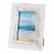 3pk -Photo Frame Tabletop Serenity Prayer 4x6 - (Pack of 3)