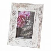 Photo Fr Tabletop Caring Heart 4x6 Wht Frame - (Pack of 2)