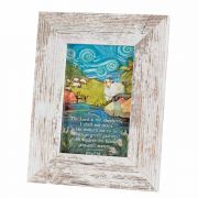 Photo Fr Tabletop Psalm 23 4x6 White Frame - (Pack of 2)