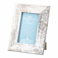 2pk -Photo Frame Tabletop Bapt Acts 2:38mdf/paper4x6 - (Pack of 2)