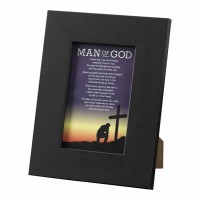 2pk -Photo Frame Tabletop Man Of God Ps/paper 4x6 - (Pack of 2)