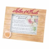 2pk -Photo Frame Tabletop Mother Of Bride Resin - (Pack of 2)