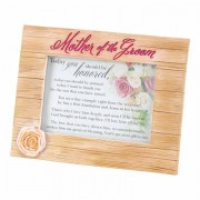 2pk -Photo Frame Tabletop Mother Of Groom Resin - (Pack of 2) 2pk -Photo Frame Tabletop Mother Of Groom Resin - (Pack of 2)