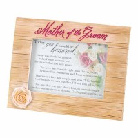 2pk -Photo Frame Tabletop Mother Of Groom Resin - (Pack of 2)