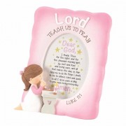 Photo Frame Tabletop Girl Teach Us Resin 7 Inches