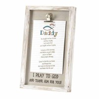 2pk -Photo Frame Wall/Tabletop Daddy Mdf 10 - (Pack of 2) 2pk -Photo Frame Wall/Tabletop Daddy Mdf 10 - (Pack of 2)
