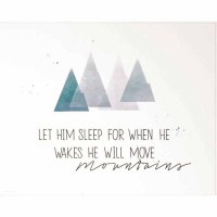 Plaque Wall He Will Move Mountains Mdf 10x8 Plaque Wall He Will Move Mountains Mdf 10x8
