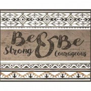 Plaque Wall Be Strong Josh. 1:9 Mdf 10x8
