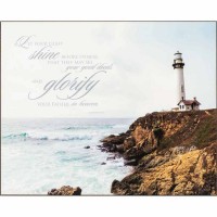 2pk -Plaque Wall Light Shine Matt 5:16 Mdf 10x8 - (Pack of 2)