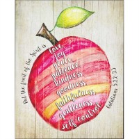 Plaque Wall Fruit Of Spirit Mdf 11x14