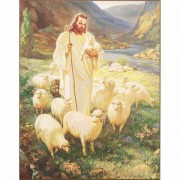Plaque Wall The Good Shepherd Mdf 11x14 Plaque Wall The Good Shepherd Mdf 11x14