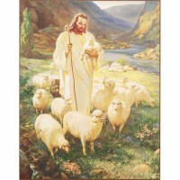 Plaque Wall The Good Shepherd Mdf 11x14