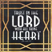 Plaque Wall Trust In Lord Prov.3:5 Mdf12x12