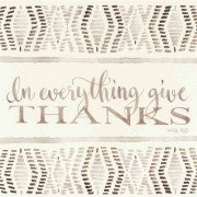 Plaque Wall Give Thanks Mdf 12x12